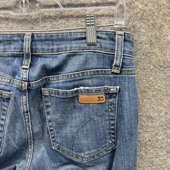 Joes Jeans Womens 26 Blue Gracie Denim Cutoff Raw Hem Distressed Frayed - Picture 4 of 10